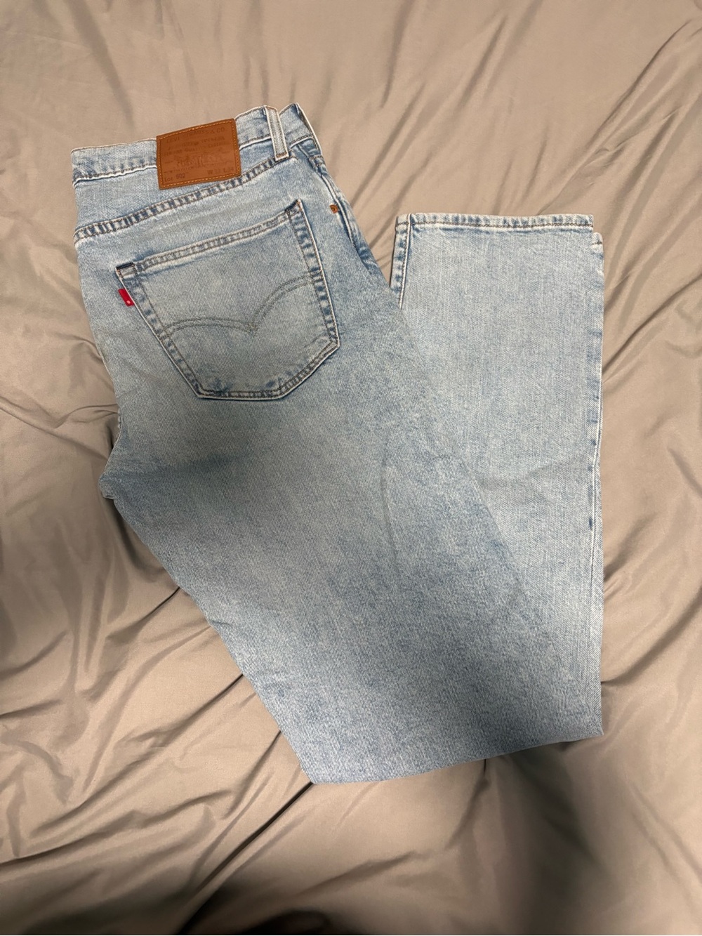 Levi's Light Wash Men's Straight Jeans